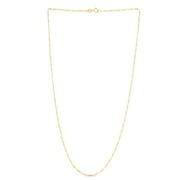 14K Yellow Gold 20in 1.9mm Figaro Chain